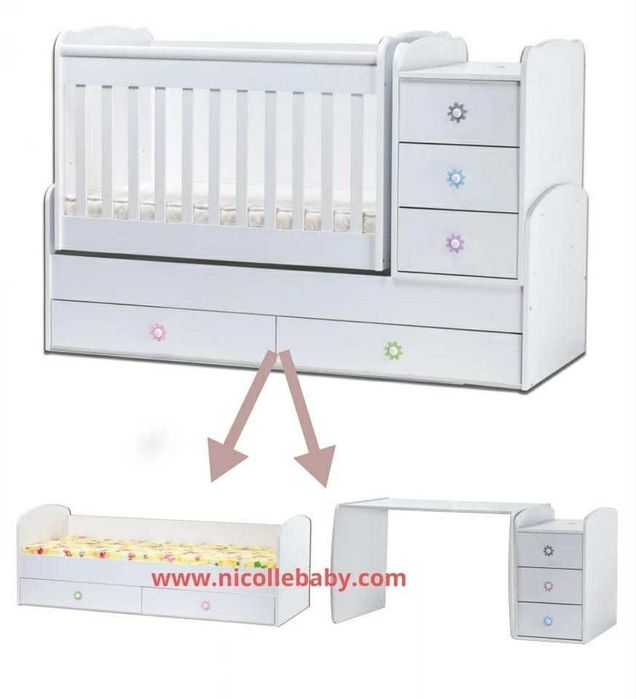 Детско/бебешко легло 3 в 1