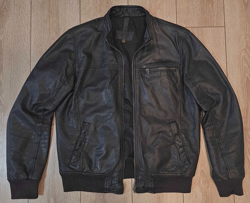 Jacketa Conbipel – neagra– piele naturala miel marimea L