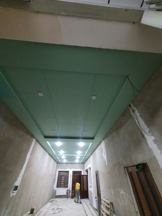 Gipsakarton xizmatlari. Sifatli va toza ish.