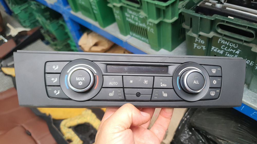 Panou clima cu butoane incalzire bmw e90 e91 e92 e93 lci facelift