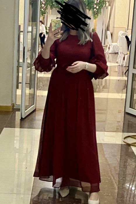 Платье длинное 46-48р