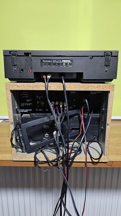 Technics pick-up sl-q5. receiver sa-5. deck rs-4