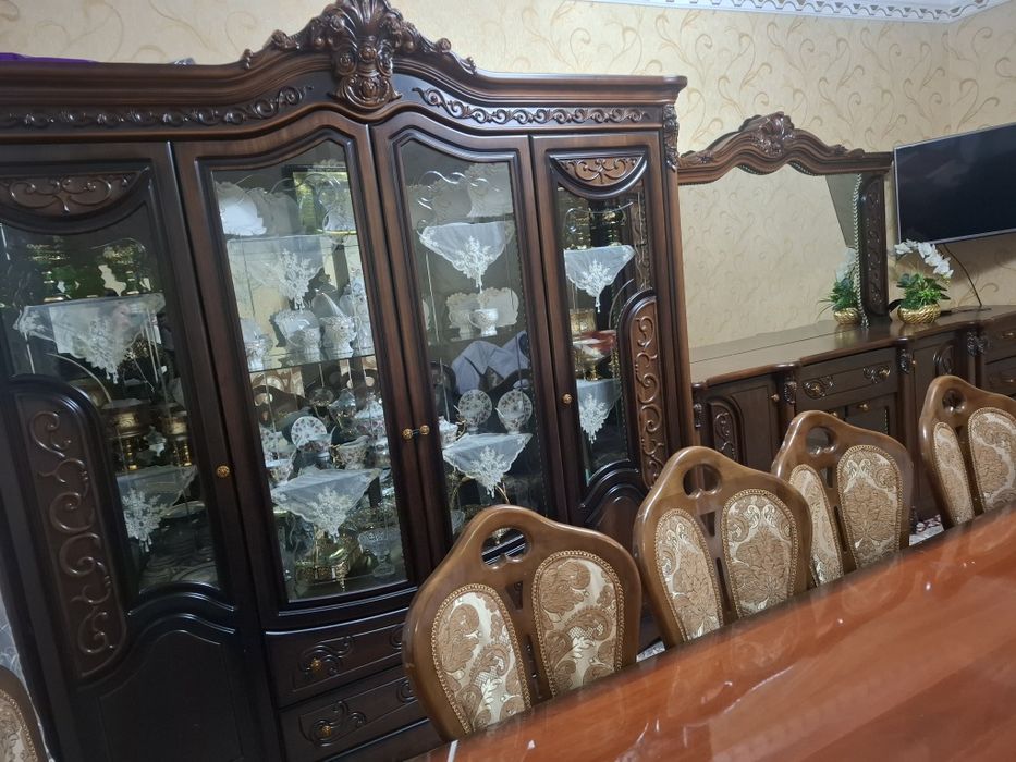 Premium klassik zal mebeli sotiladi MDF SHOSH MEBELDAN olingan