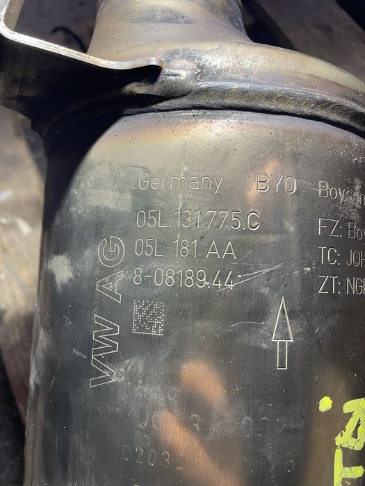 Filtru de particule Audi A4 B9, 2.0 TDI, Euro 6 cod motor DTP