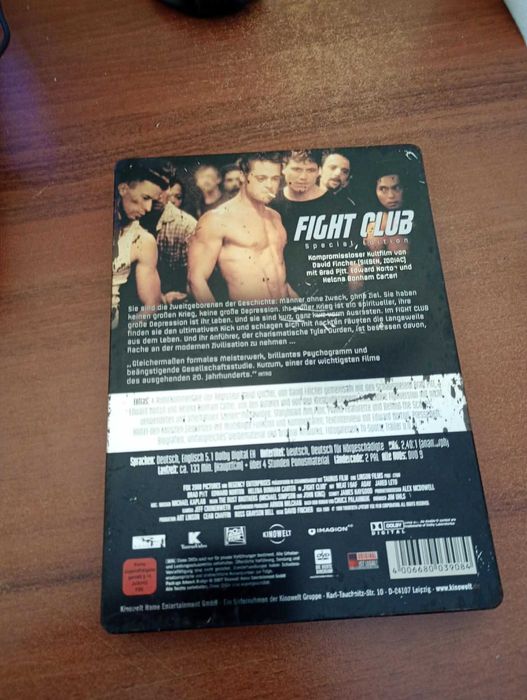 Fight Club Special Edition 2 DVDs Steelbook (UNCUT)