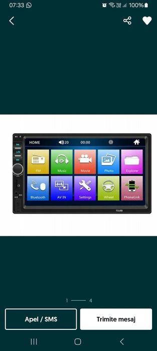 Montaj inchidere centralizată senzori parcare  alarma auto navigatii