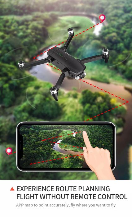 Drona  Camera electrica 4K ,Gimbal axe,D 1200m,Zbor 35 min,GPS,5G,Noua