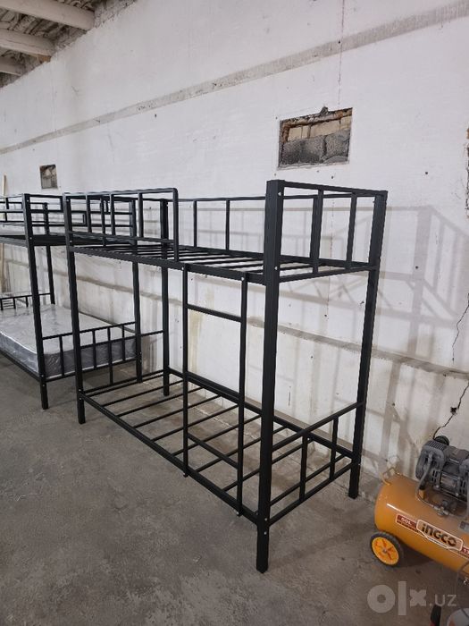 Ikki qavatli kravat. Ikki etajli krovat. 80×190 lik matras ichiga tush