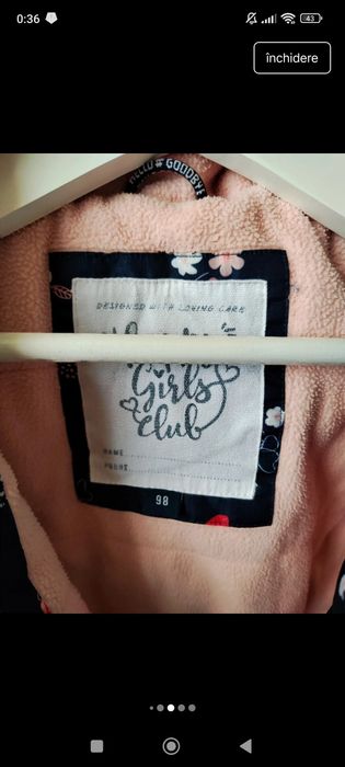 Geaca C&A marimea 98