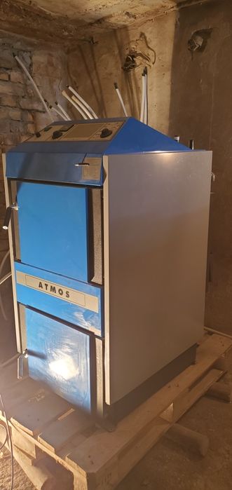 Стоманен пиролизен котел на дърва Atmos DC 25 S