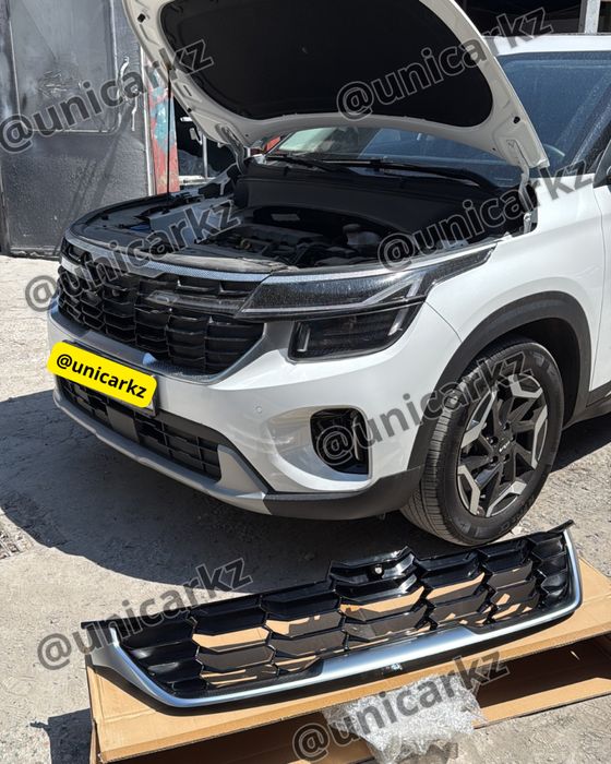 Киа Селтос решетка радиатора