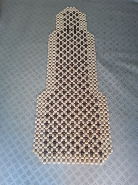 huse scaun din bile de lemn model tabla sah