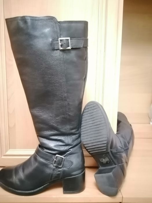 Cizme înalte piele naturală