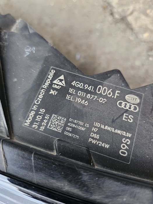 Far dreapta Audi A6 4G C7 2014 -2018 4G0941006F