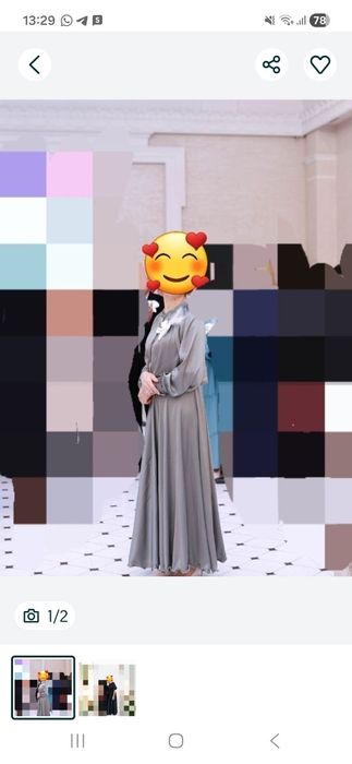 Продам красивое платье