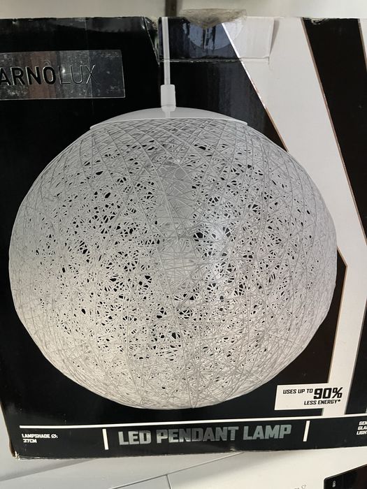 Lustra glob alb mare noua