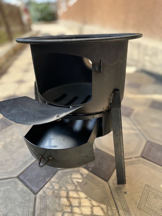 Ошак, тренога, печь под казан