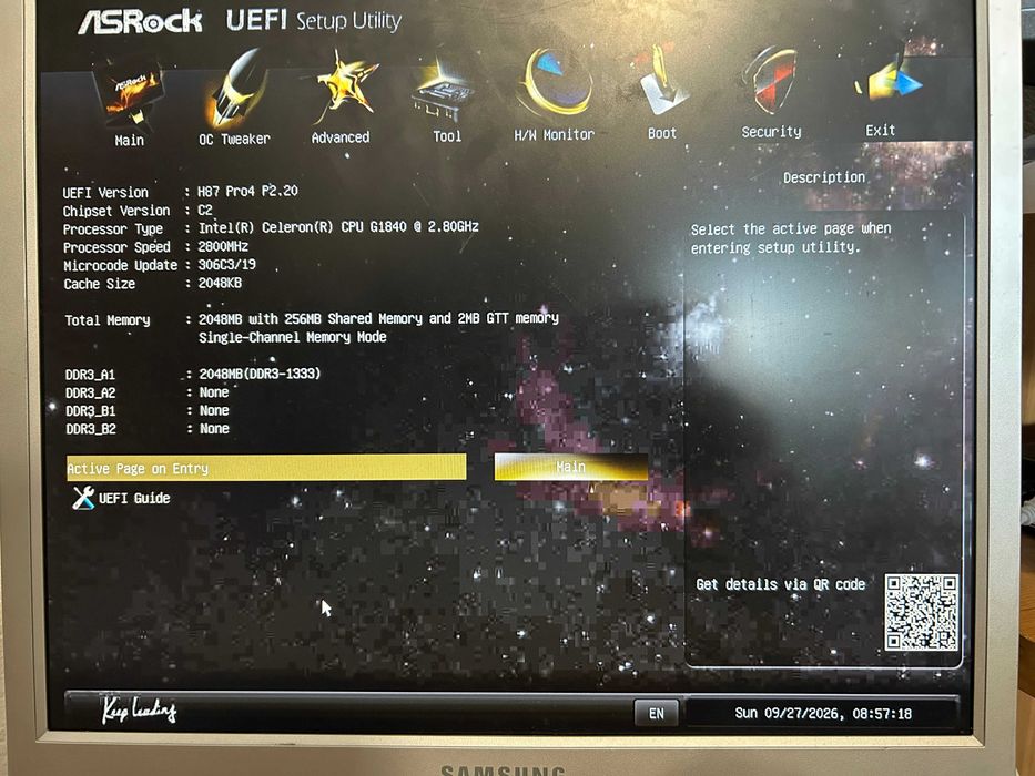 Дънна платка ASRock H87 Pro4