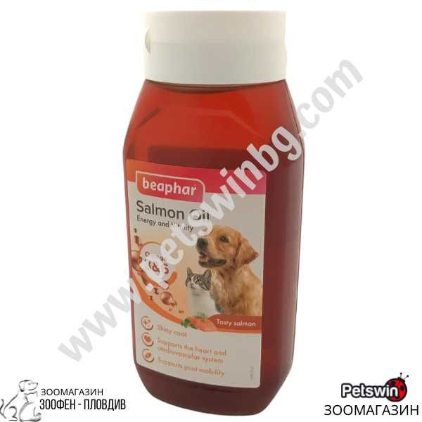 Масло от Сьомга - за Куче/Коте - 430ml - Beaphar