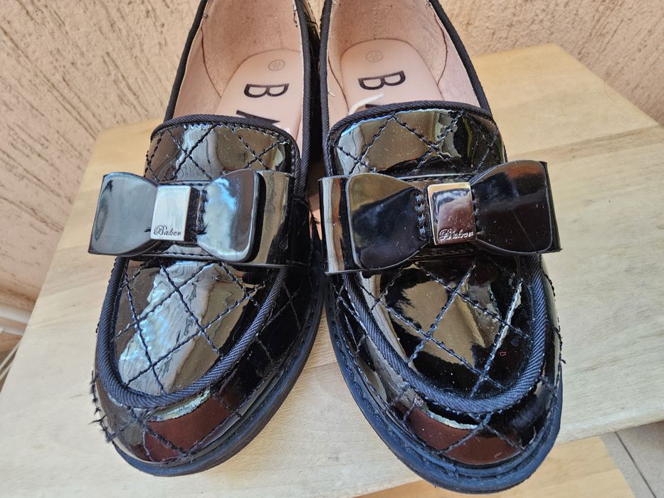 Лачени обувки Ted Baker черни 32