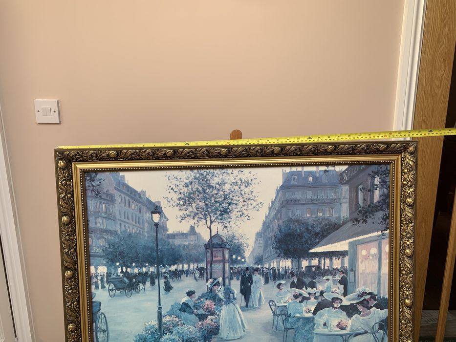 Tablou pictat , semnat