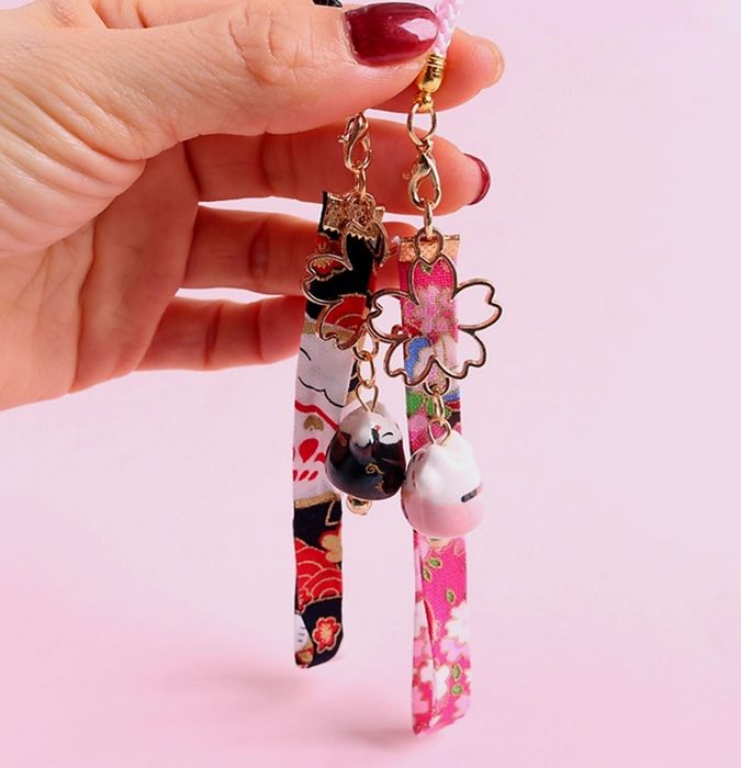 Брелки подвеска Котик Монеко