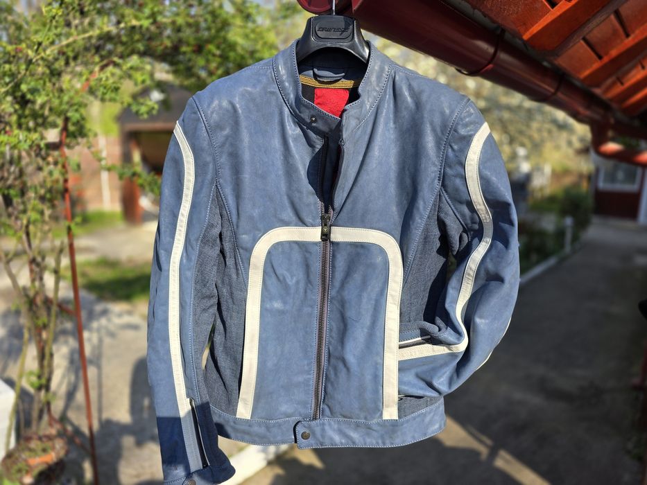 Geaca moto piele PREMIUM DAINESE S-M stare foarte buna premium