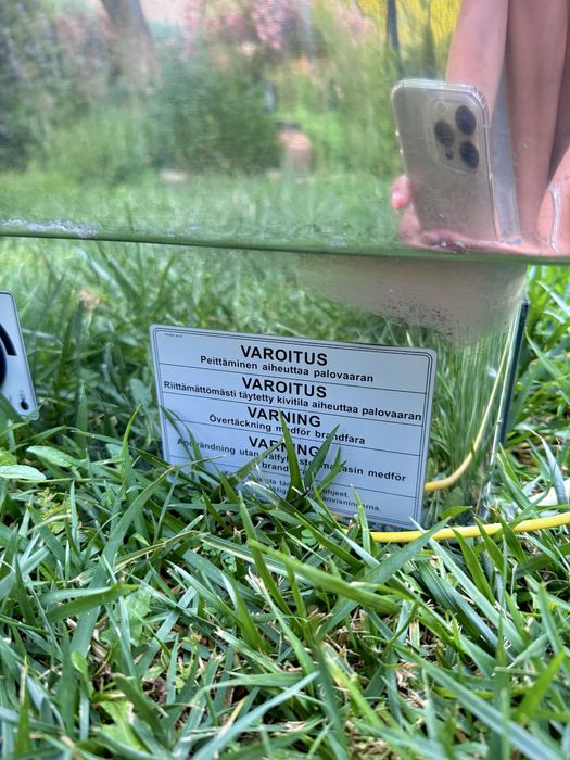 Нова печка за сауна HELO / Saunatec 6kW с камъни (Финландия)