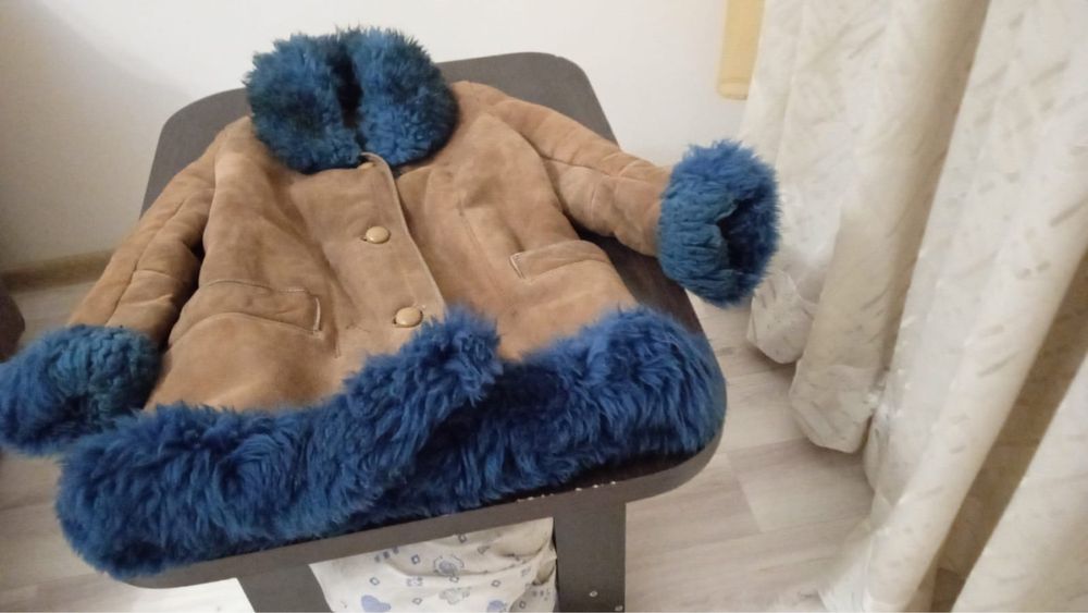 Дубленка на девочку