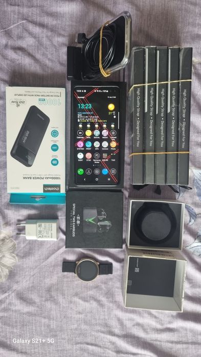 Telefon +smartwach +powerbank