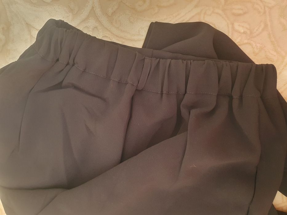 Брюки слаксы школьные