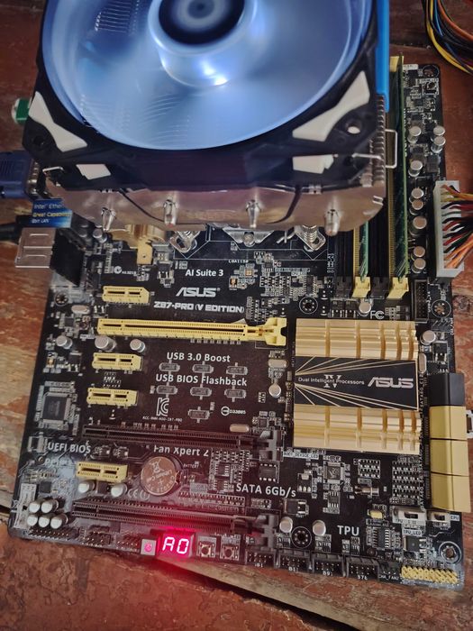 Срочно сборка I7 4790K с кулером