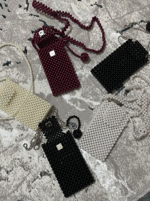 Стильные сумочки из бусин