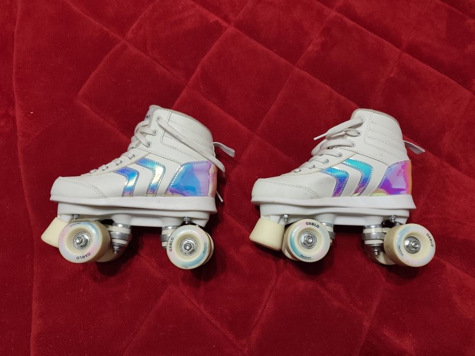 Patine  Quad 100, cu 4 roti, pentru copii