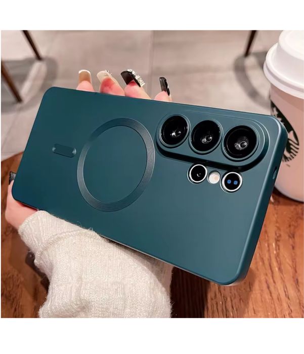 Samsung S26 S26 Plus S26 Ultra Husa Magnetica Subtire Silicon Lucios