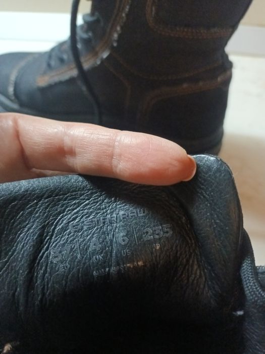 Боти g-star 37 тъмно сини денимкъм черно