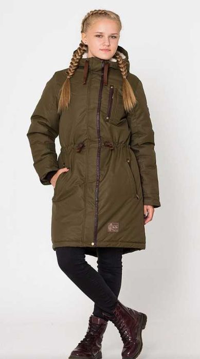Парка зимняя для девочки