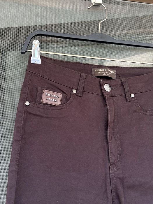 Дамски дънки Philipp Plein (Strawberry Cheesecake Boot Cut) - размер W30, Отлично състояние