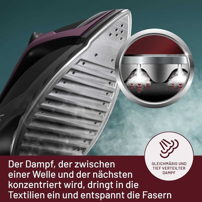 Парогенератор Imetec Onda P2, 2400W, Парен удар 300 g, Защита варовик