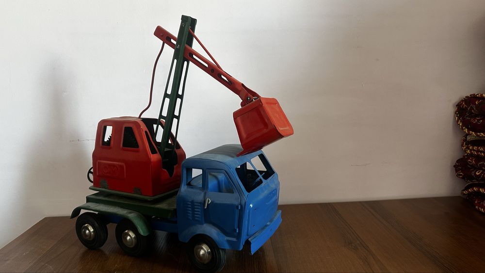 ссср грузовик экскаватор маз сим игрушка
