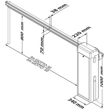 BARIERE Auto Stradale Parcari