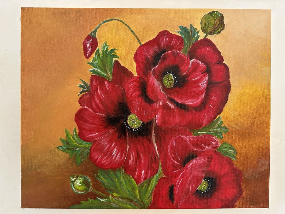 Маслена картина върху платно