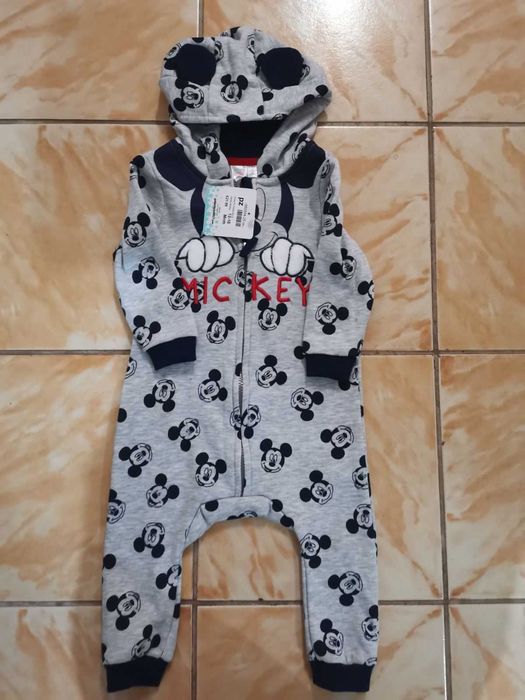 Ромпър, с отворени крачета, 12-18 месеца