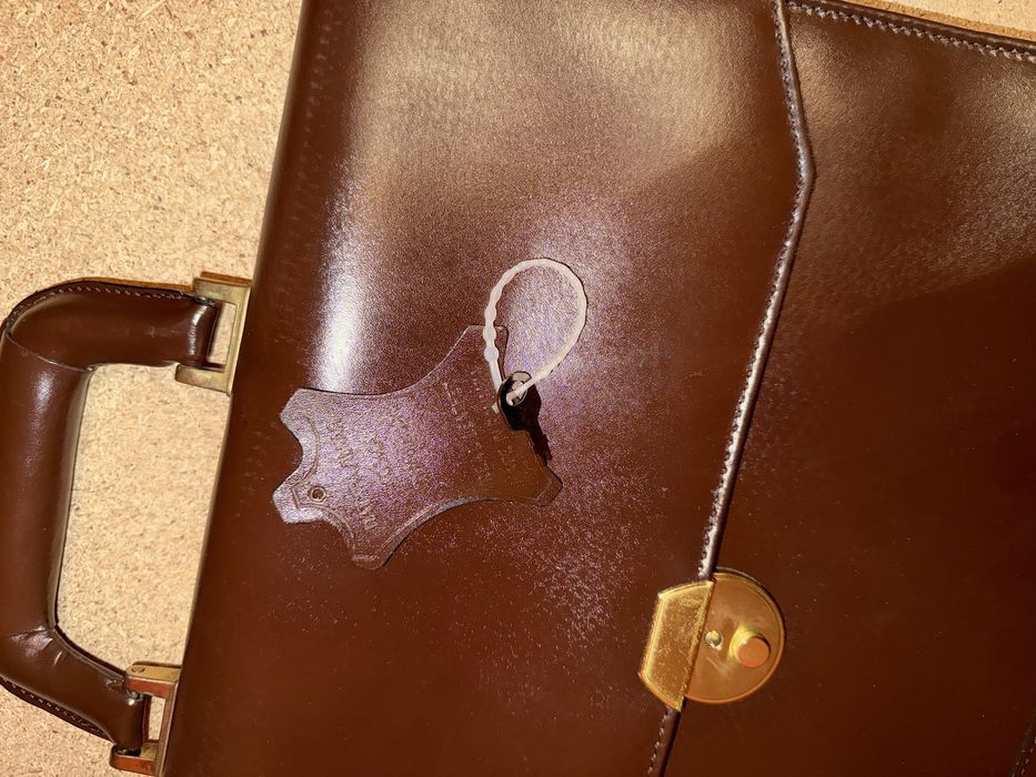 Servieta piele naturala