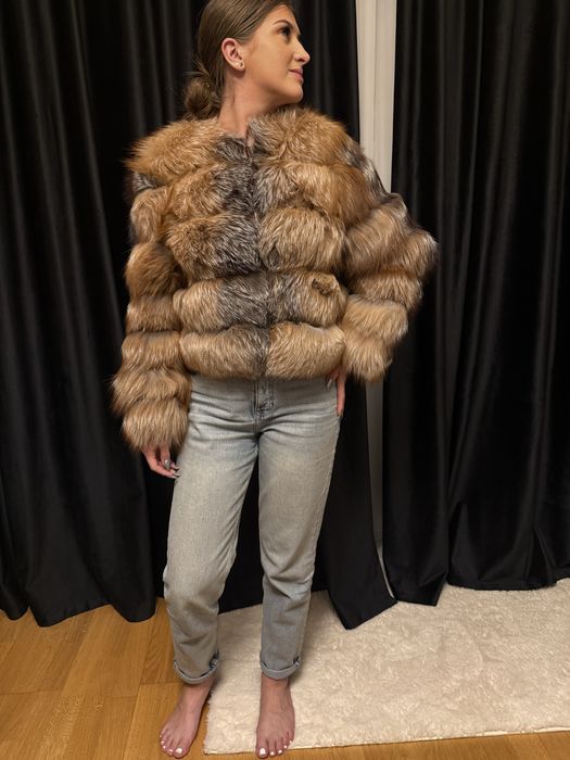 Blana naturala din vulpe polara