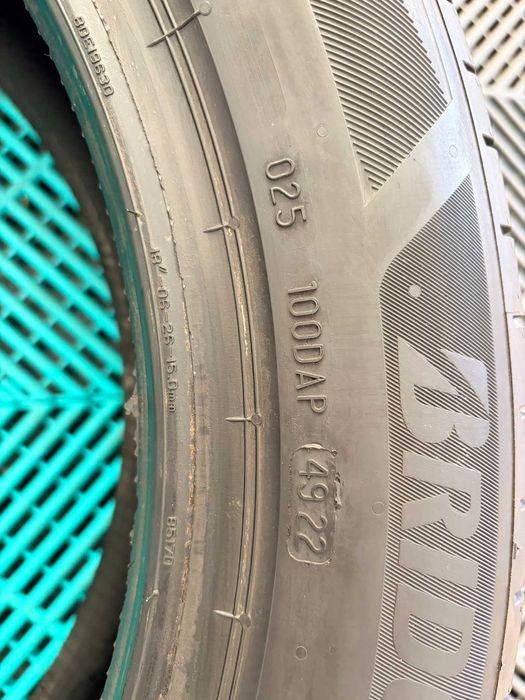Set anvelope vara 195 60 R18 96H Bridgestone Turanza 6 dot decembrie 2022 6.48mm