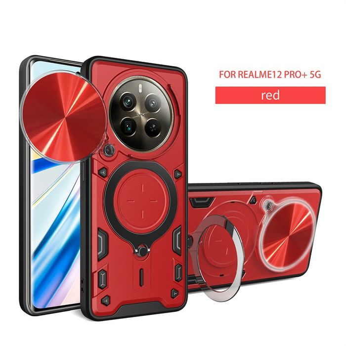Realme 12 Pro+ / 12 Pro / GIANT RING Удароустойчив кейс