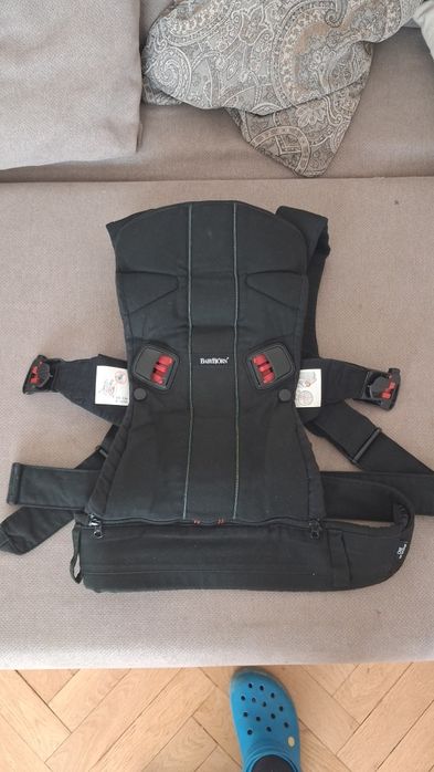 Marsupiu Ergonomic Babybjorn One black