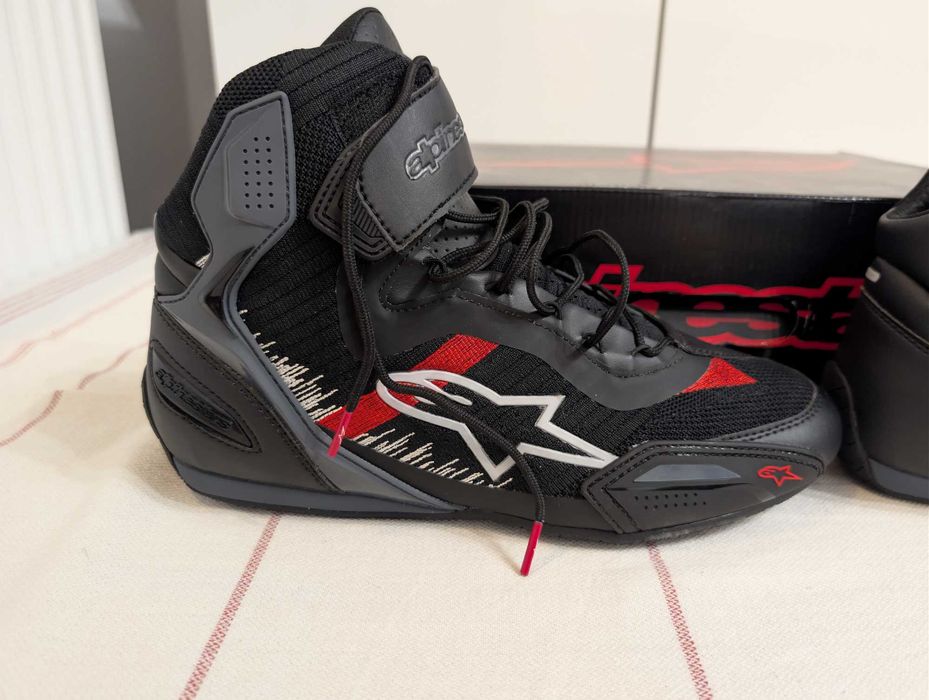 Ghete Moto Alpinestars Faster 3 Rideknit - 43, Noi, Nefolosite