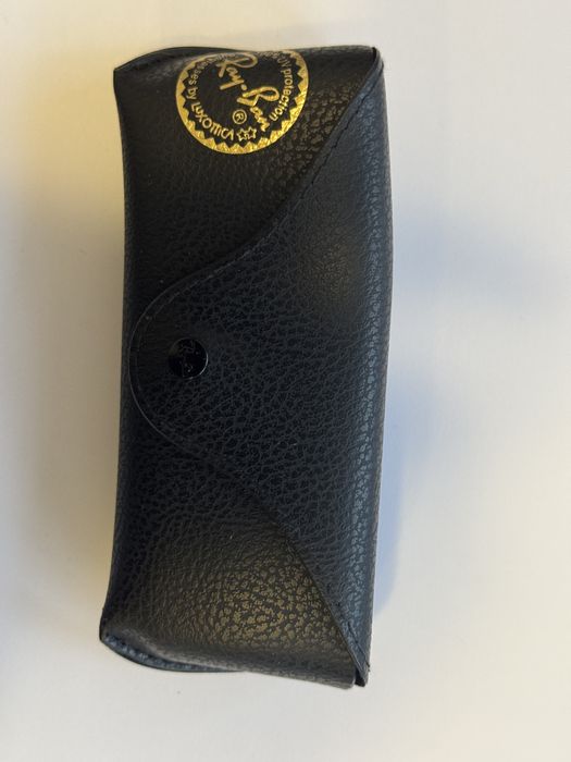 Toc ochelari de soare din piele Ray Ban negru Nou